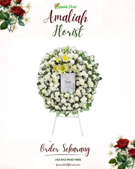 Krans Bunga Duka Sidokerto
